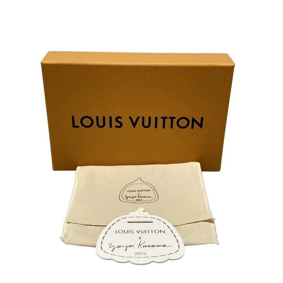 Auth LOUIS VUITTON LV x YK Porte Foyle Victorine M82111 Monogram Multi - - Picture 11 of 11